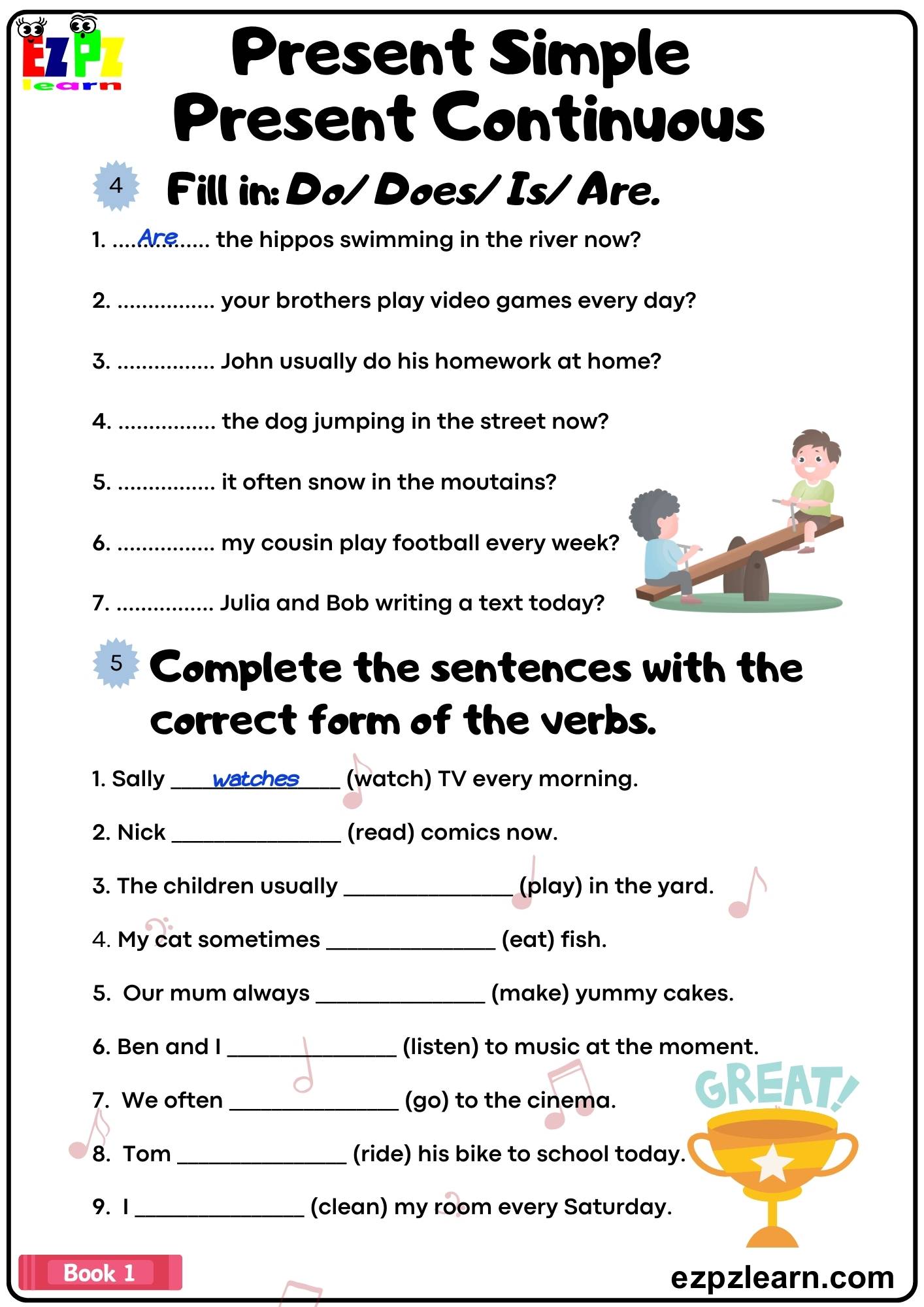 present-simple-and-present-continuous-grammar-worksheet-fill-in-the